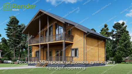 Проект  Площадь: 144, Размер: 9х12