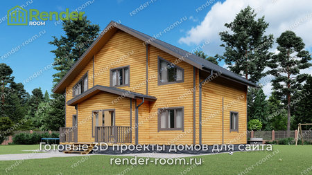 Проект  Площадь: 144, Размер: 9х12