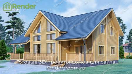 Проект П-1073 Площадь: 214, Размер: 10х16