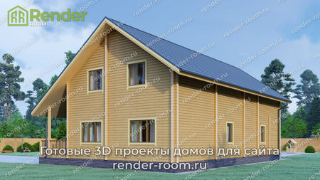 Проект П-1073 Площадь: 214, Размер: 10х16