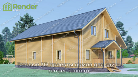 Проект П-1073 Площадь: 214, Размер: 10х16