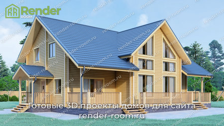 Проект П-1073 Площадь: 214, Размер: 10х16