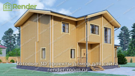 Проект П-1074 Площадь: 170, Размер: 10х14