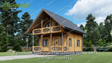 Проект  Площадь: 65, Размер: 6х8