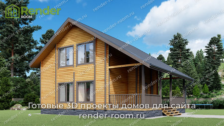 Проект П-1076 Площадь: 124, Размер: 9х9