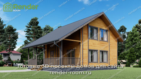 Проект П-1076 Площадь: 124, Размер: 9х9