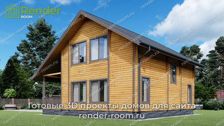 Проект П-1076 Площадь: 124, Размер: 9х9