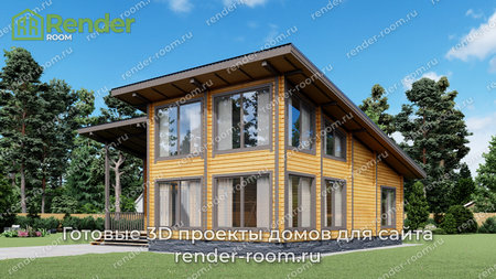 Проект  Площадь: 89, Размер: 11х12