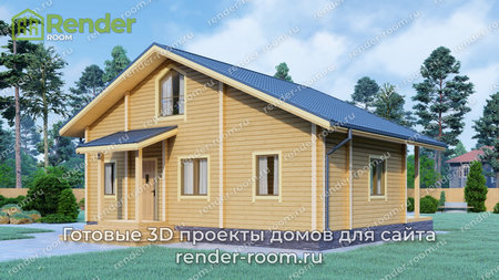 Проект П-1083 Площадь: 84, Размер: 8х10