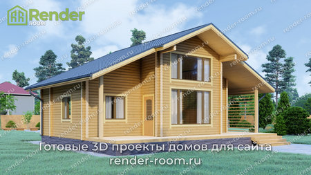 Проект П-1083 Площадь: 84, Размер: 8х10