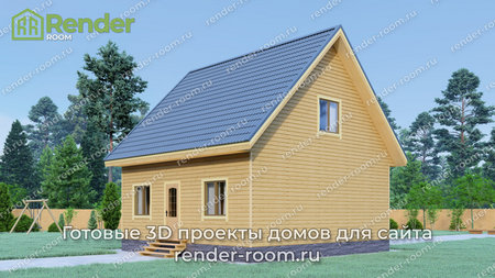 Проект  Площадь: 105, Размер: 8х8