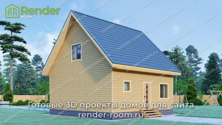 Проект  Площадь: 105, Размер: 8х8