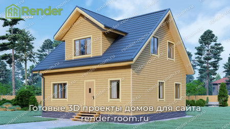 Проект  Площадь: 106, Размер: 8х9