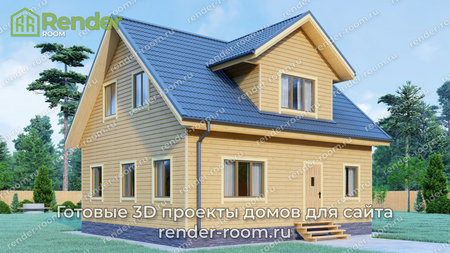 Проект  Площадь: 106, Размер: 8х9