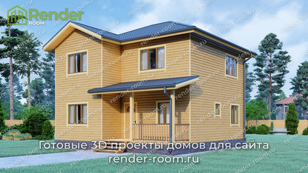 Проект  Площадь: 124, Размер: 9х9