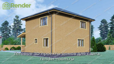 Проект  Площадь: 124, Размер: 9х9