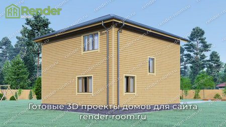 Проект  Площадь: 124, Размер: 9х9