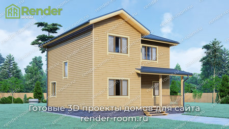 Проект  Площадь: 124, Размер: 9х9