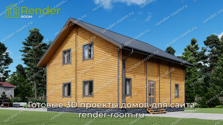 Проект  Площадь: 162, Размер: 10х10