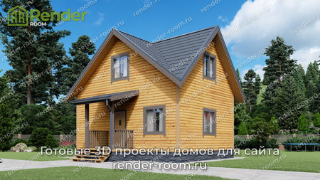 Проект П-110 Площадь: 104,56, Размер: 6х8