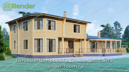 Проект П-1103 Площадь: 263, Размер: 10х24