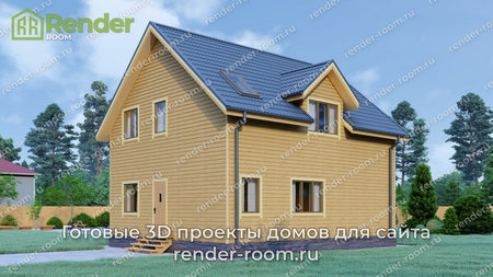 Проект П-1106 Площадь: 133, Размер: 8х10