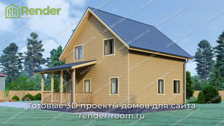 Проект  Площадь: 109, Размер: 8х9