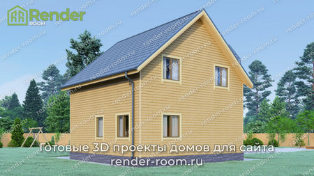 Проект  Площадь: 109, Размер: 8х9