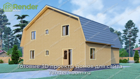 Проект  Площадь: 254, Размер: 12х15