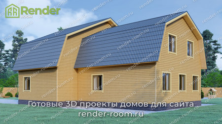 Проект  Площадь: 254, Размер: 12х15