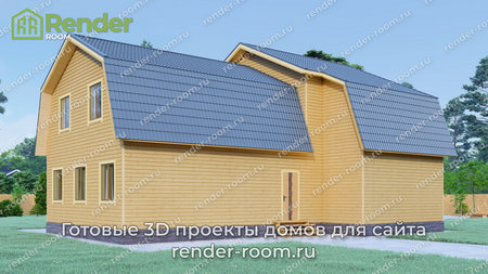 Проект  Площадь: 254, Размер: 12х15