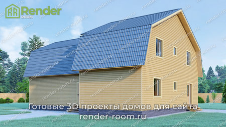 Проект  Площадь: 254, Размер: 12х15