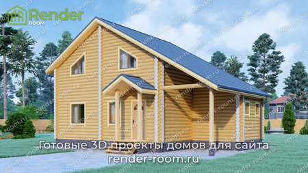 Проект  Площадь: 105, Размер: 7х11