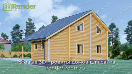 Проект  Площадь: 105, Размер: 7х11