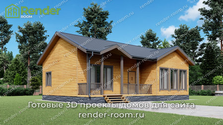 Проект  Площадь: 82, Размер: 9х12