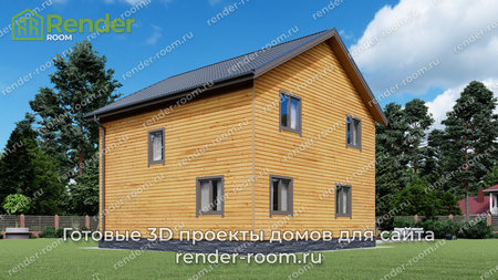 Проект  Площадь: 119, Размер: 9х9