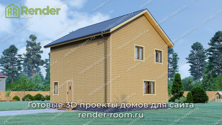 Проект П-1114 Площадь: 123, Размер: 8х9