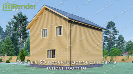 Проект П-1114 Площадь: 123, Размер: 8х9