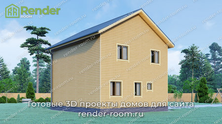 Проект П-1114 Площадь: 123, Размер: 8х9