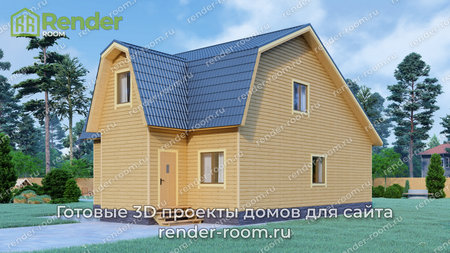 Проект  Площадь: 166, Размер: 9х13