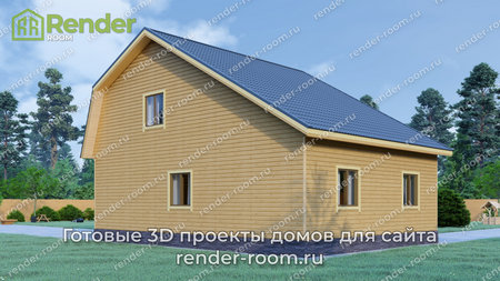 Проект  Площадь: 166, Размер: 9х13