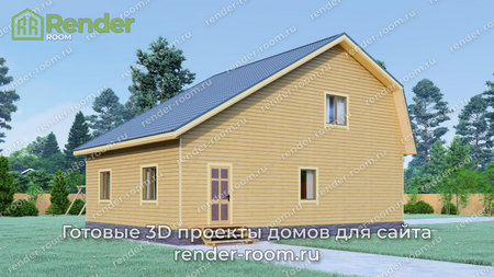 Проект  Площадь: 166, Размер: 9х13