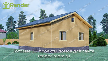 Проект П-1119 Площадь: 68, Размер: 8х10