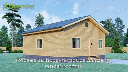 Проект П-1119 Площадь: 68, Размер: 8х10