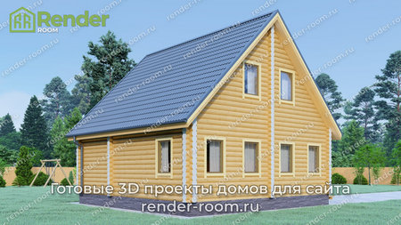 Проект П-1125 Площадь: 116, Размер: 8х8