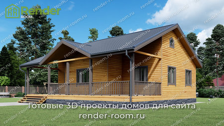 Проект  Площадь: 75, Размер: 8х12