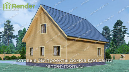 Проект  Площадь: 127, Размер: 8х10