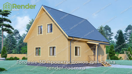 Проект  Площадь: 127, Размер: 8х10