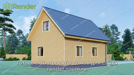 Проект  Площадь: 82, Размер: 6х9