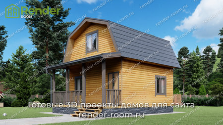 Проект П-113 Площадь: 57,15, Размер: 6х6